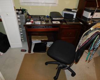 Office Chair And Computer Desk