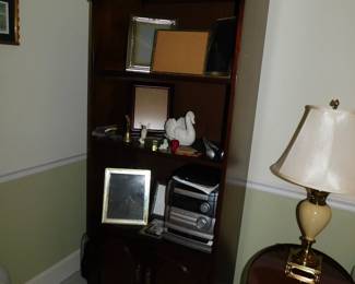 Mahogany Bookcase Cabinet