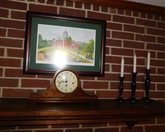  Vintage Howard Miller Mantle Clock