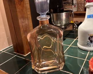 One of many decanters