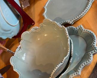 French bowls and platters
