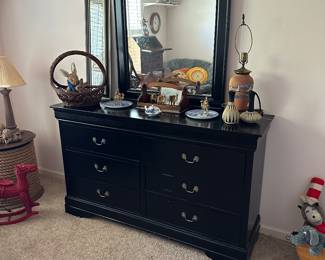 Dresser with matching night stand