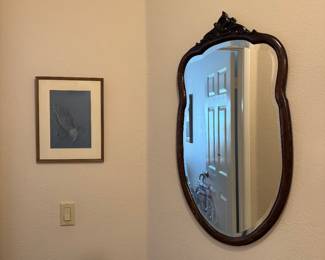 Mirror and wall art