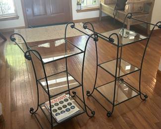 Iron Glass Tables