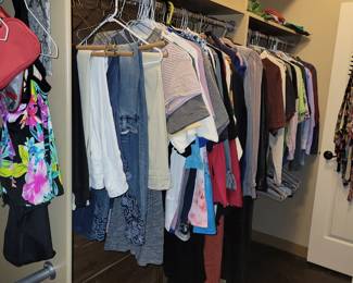 Ladies and men's clothing
