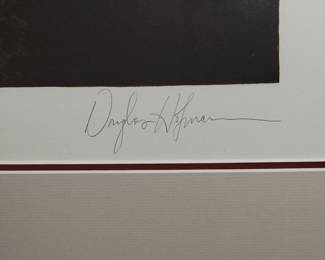 Signed and numbered prints