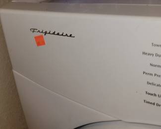 Frigidaire washer and dryer
