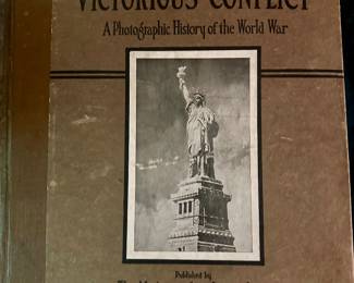 Antique book about WW 1