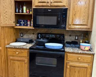 Whirlpool Glass Top Range