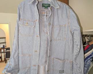Vintage Jean Skirt with Matching Pocketed Jean Jacket