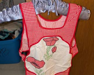 Vintage Handmade Childs Apron