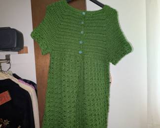 Vintage Crochet Dress