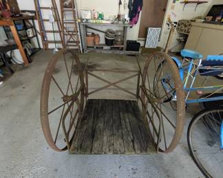 Antique Milk Cart