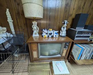 Vintage Cabinet Television