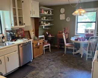 Dishwasher (not included in discount), kitchen table, everything you see is for sale!