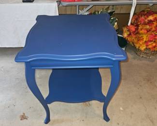 Blue Parlor/Side Table