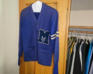 Vintage Mooresville letter sweater