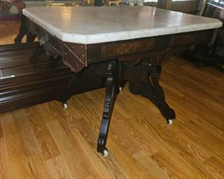 Victorian Marble Top Table