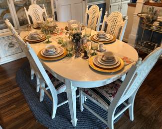 Painted dinning room table

We pre-sale, if interested please call us for appointment: 
Bill Anderson 615-585-9301