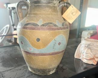 A River Junction Pottery vase. 