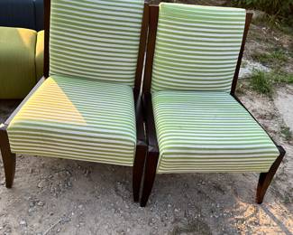 2 cool striped chairs! Very comfortable too!