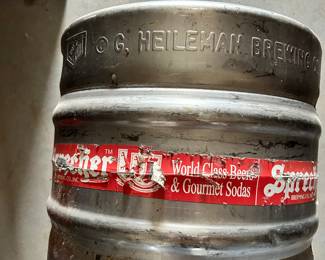Heileman Beer pony keg