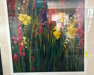 An AP (Artist Proof) 'Brilliant Bounty' matted & framed w/ COA  - artist Greg Singley.