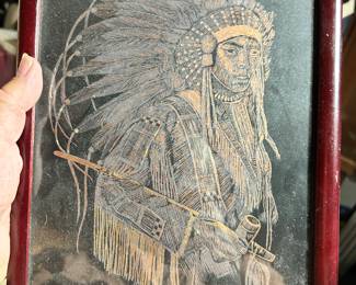 Native American artwork.