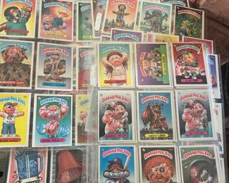 1986 and 1987 garbage pale kids 100+ trading cards. 