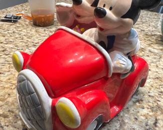 Vintage Mickey Mouse cookie jar