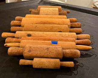 Homemade rolling pins 