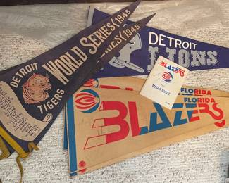 Vintage sport Pennants