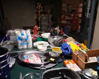 Lots of good stuff . One featured here would be the dutch oven in excellent condition