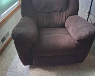 Fairly new recliner.   Very comfy