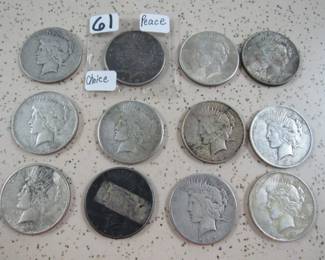 Peace Silver Dollars