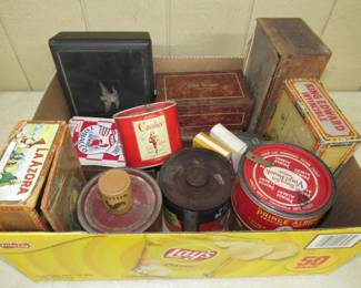 Tobacco Cans & Boxes