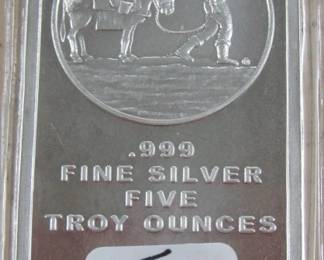 5 oz. Silver Bar