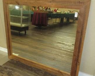 Barn Wood Frame Wall Mirror