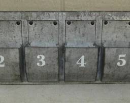 Wall Mount Metal Bins