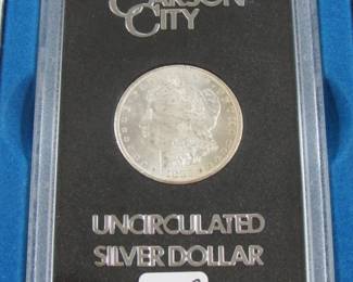 GSA UNC. 1883 Carson City Silver Dollar