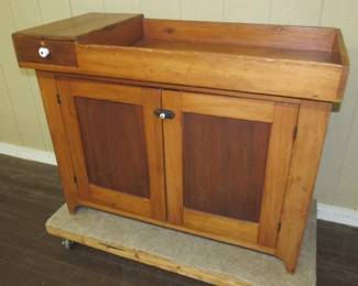 Pine Dry Sink