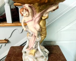 Royal Dux Art nouveau centerpiece
19 1/2 inches tall
Stamped Royal Dux