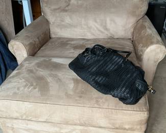 Oversized chair and ottoman set. Excellent condition 