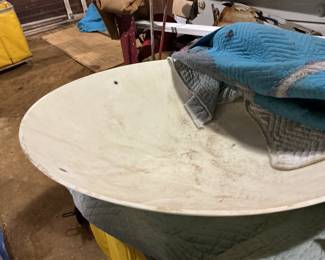Alabaster chandelier fit for a large dining room or foyer new, never installed.  Stunning must see
