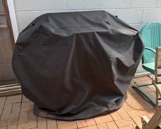 Grill with cover $60 does include propane tank. 
