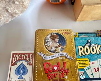 Card games- $5 entire lot.