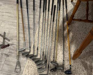 Golf clubs and bag sold together $200