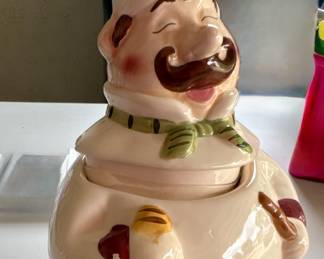 Fat Chef cookie jar $10