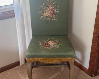 Hand Embroidered Chair $100