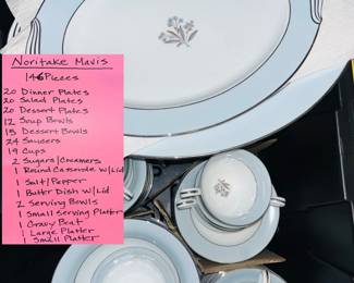 Noritake Mavis China dish set